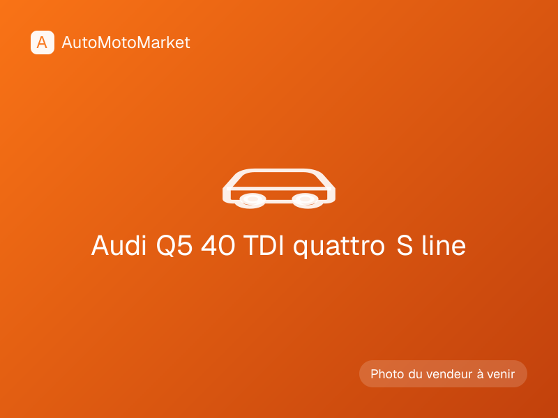Audi Q5 40 TDI quattro S line