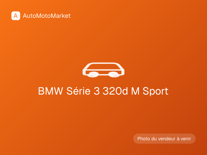 BMW Série 3 320d M Sport